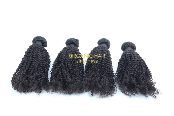  Kinky curly mikly way human hair extensions